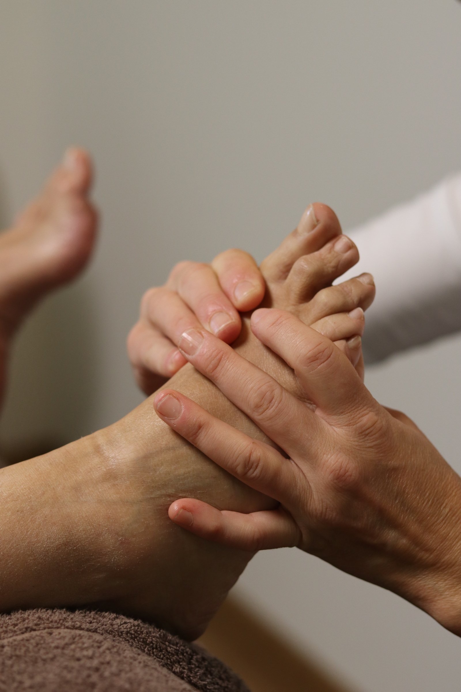 Reflexzonenmassage
